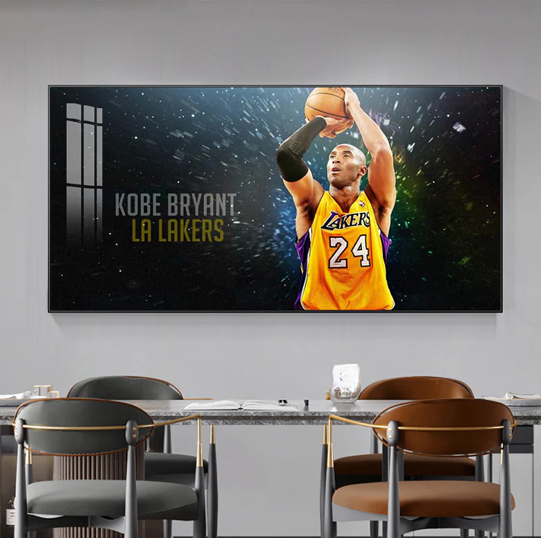 Arte de la pared de Kobe Bryant