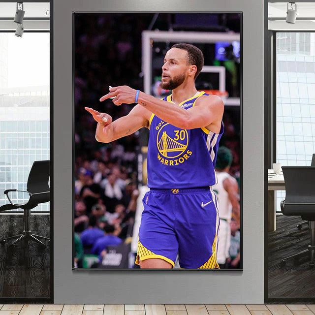 Arte de la pared de Stephen Curry