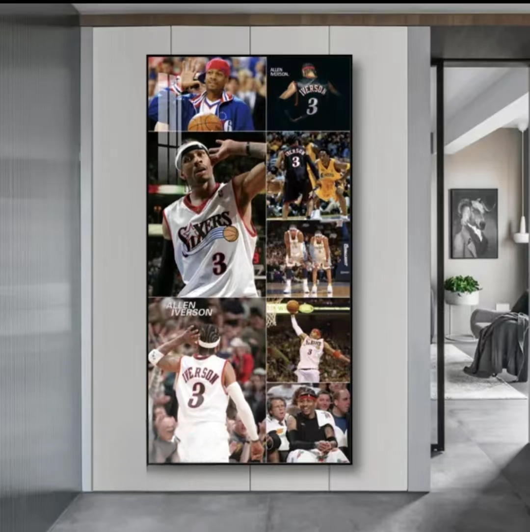 Allen Iverson best Decorative Wall Art