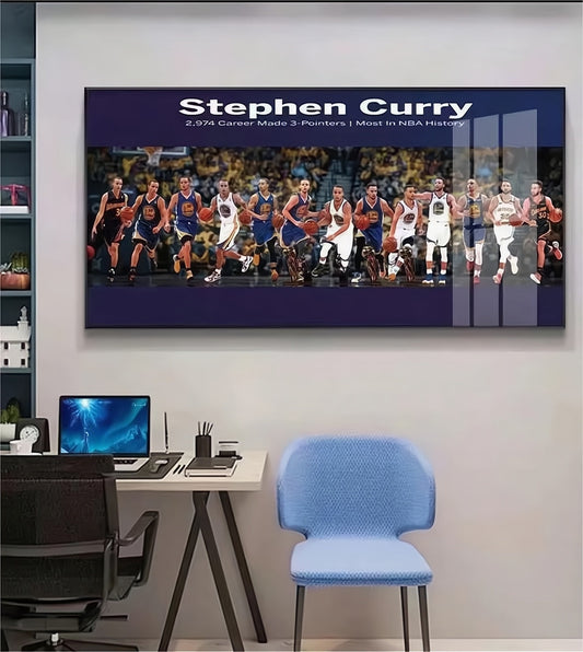 Stephen Curry Wandkunst