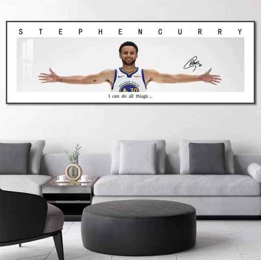 Arte de la pared de Stephen Curry