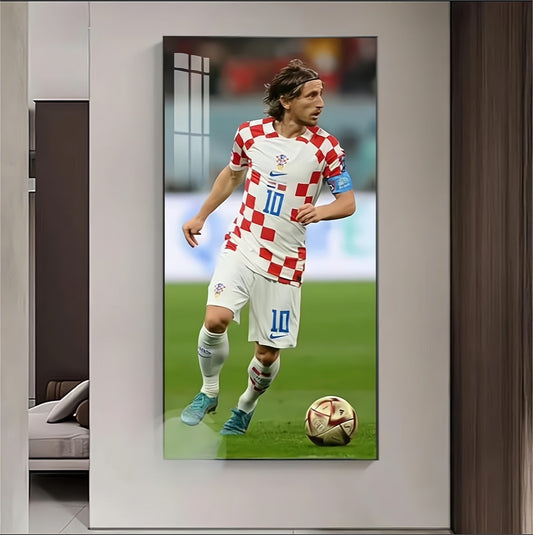 Luka Modric Wandkunst