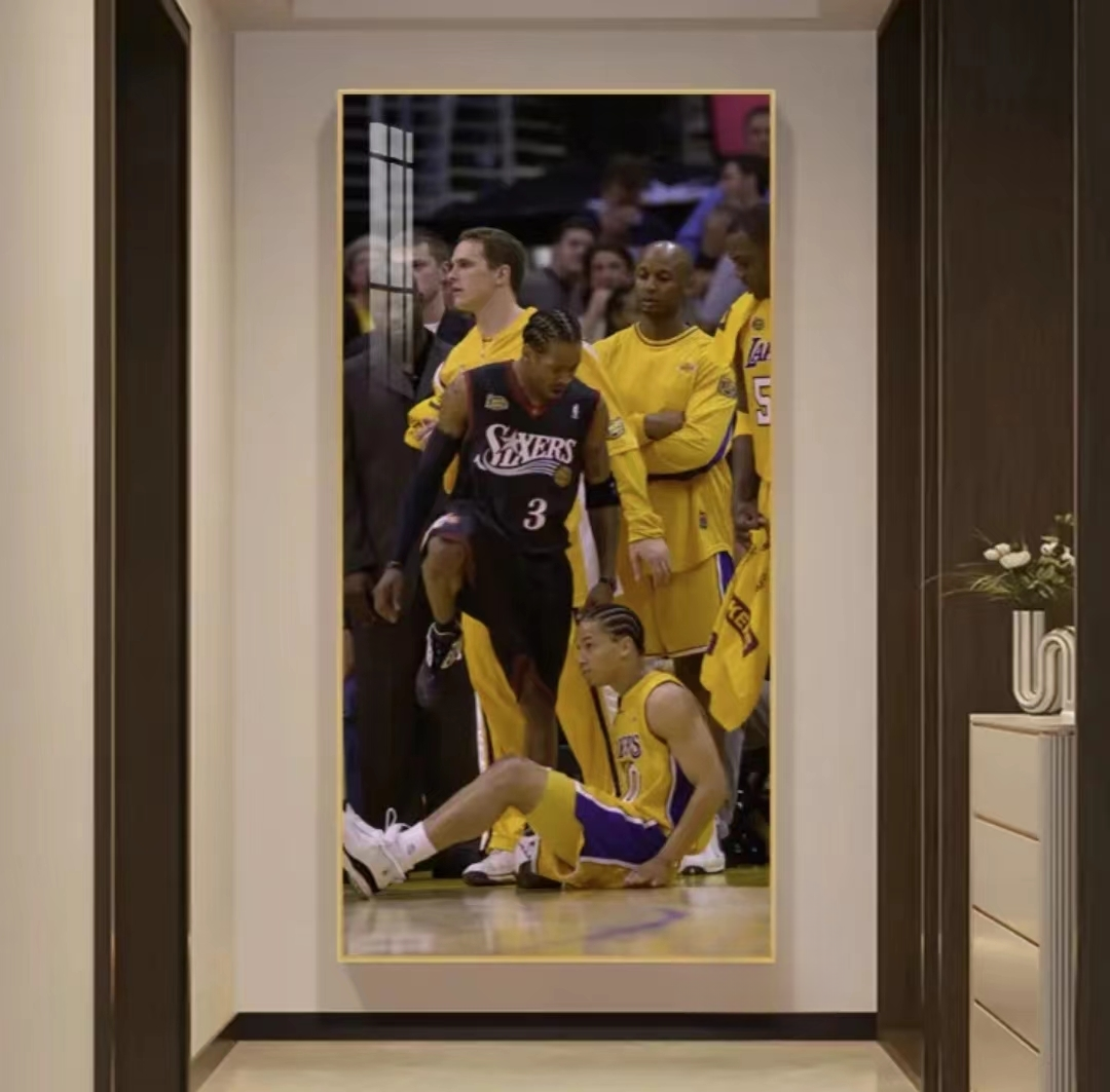 Allen Iverson hermoso arte decorativo de pared