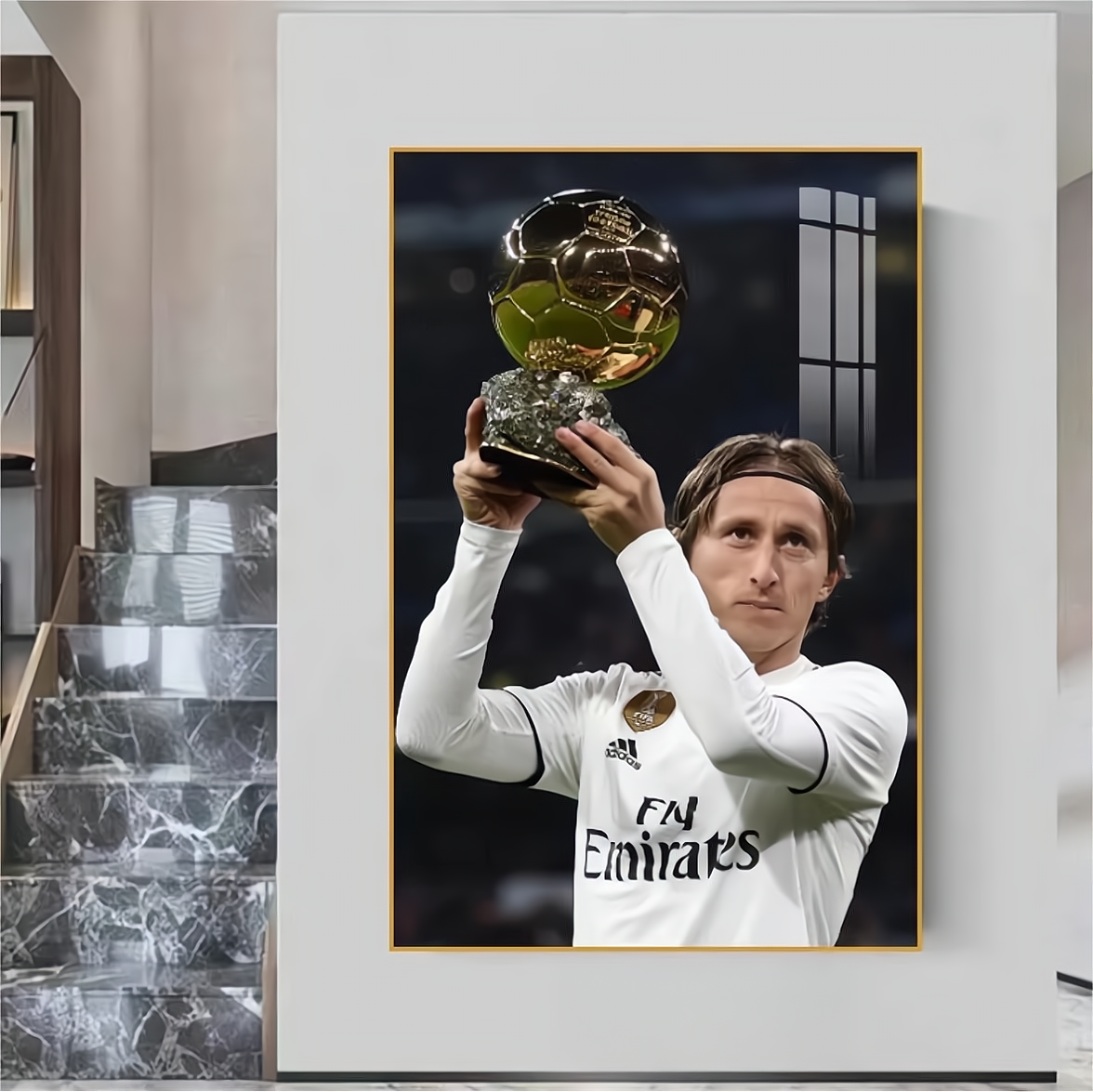 Luka Modric Wandkunst