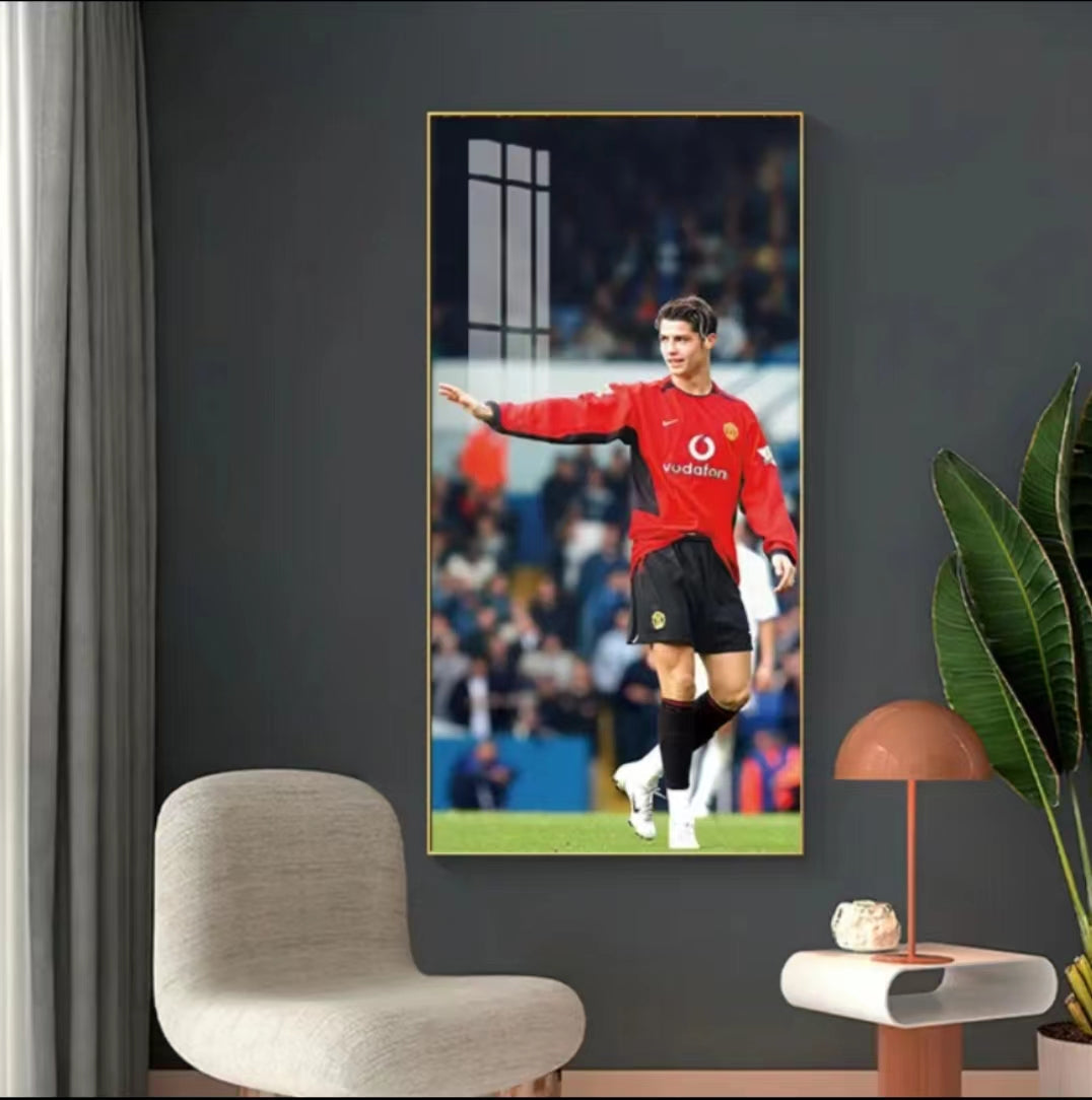 Arte de la pared de Cristiano Ronaldo