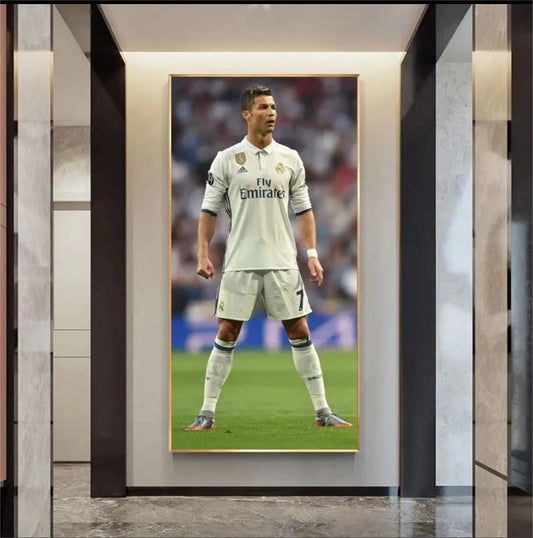 Cristiano Ronaldo Wandkunst