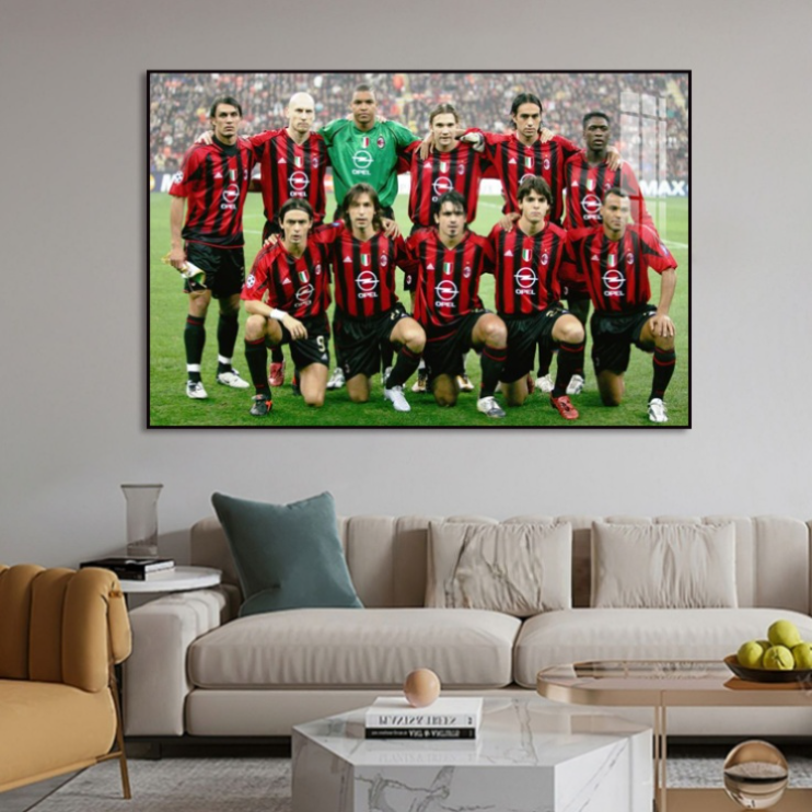 2003 AC Milan Decorative Wall Art