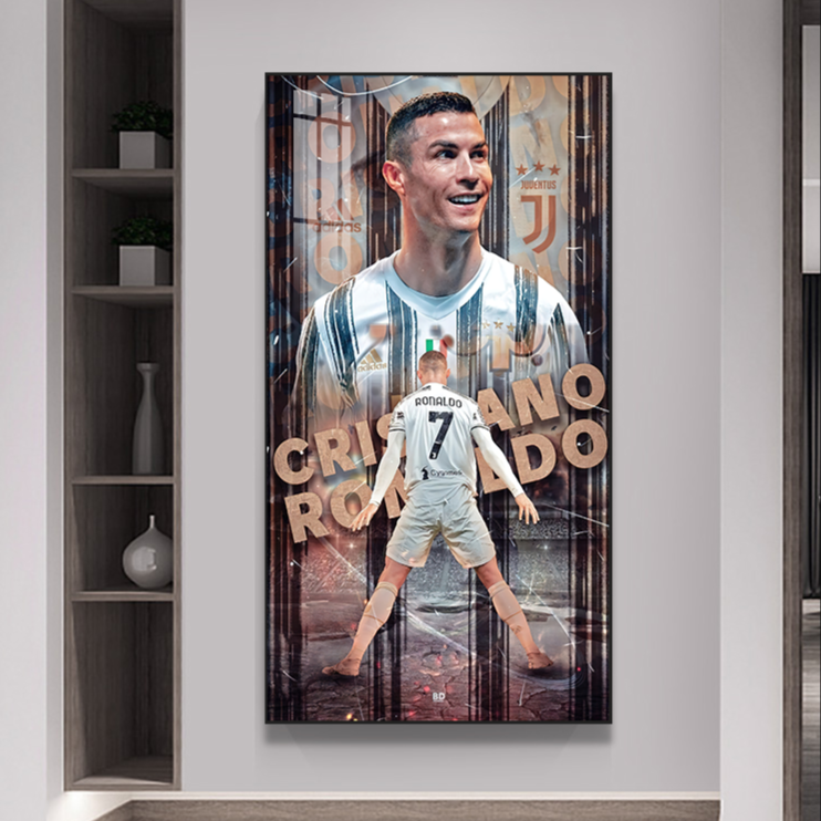 Arte de pared decorativo clásico de Cristiano Ronaldo