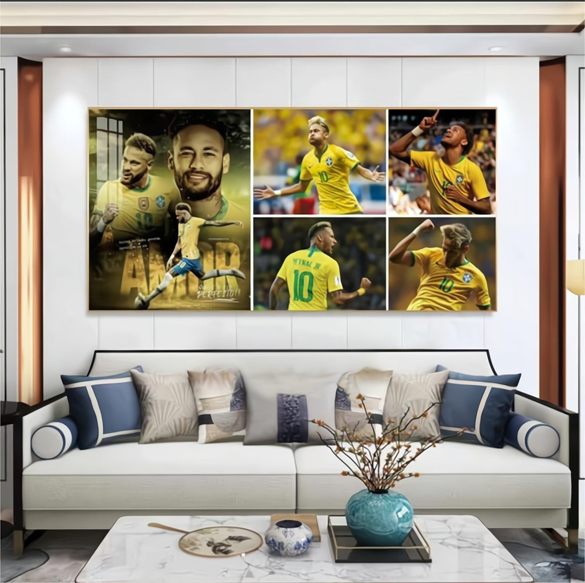 Arte de la pared de Neymar