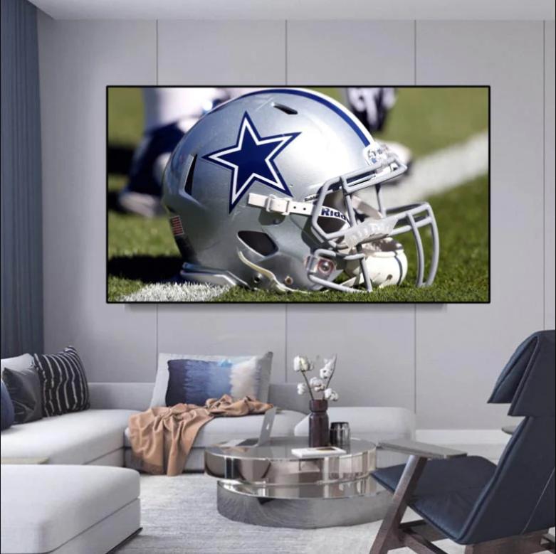 Arte de pared de los Cowboys de Dallas de la NFL