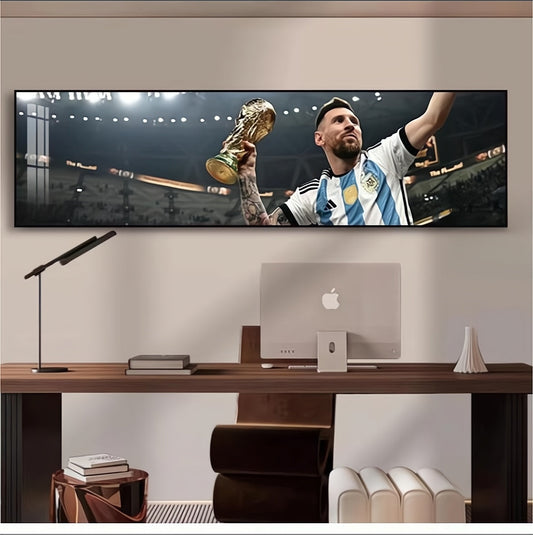 Lionel Messi Wandkunst