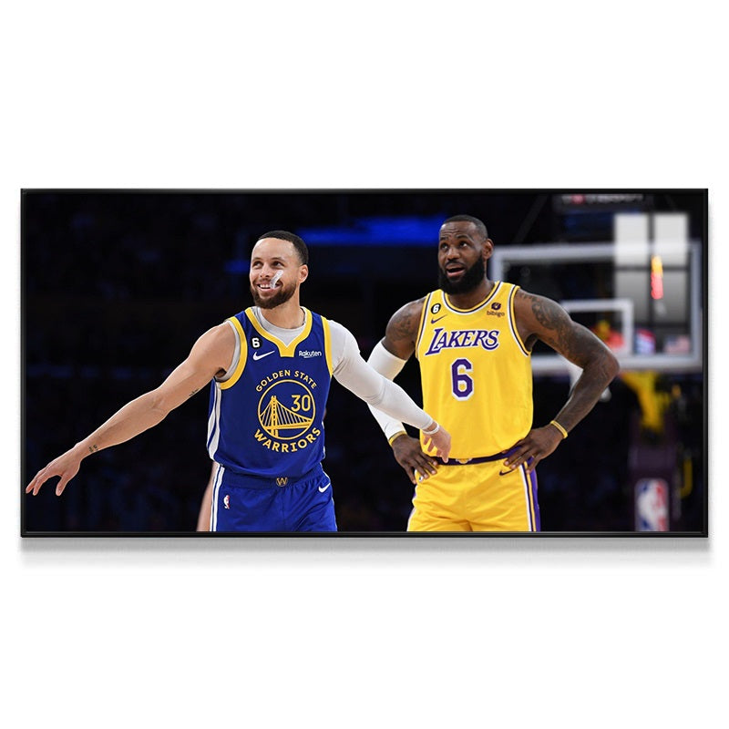 LeBron James and Stephen Curry Wall Art