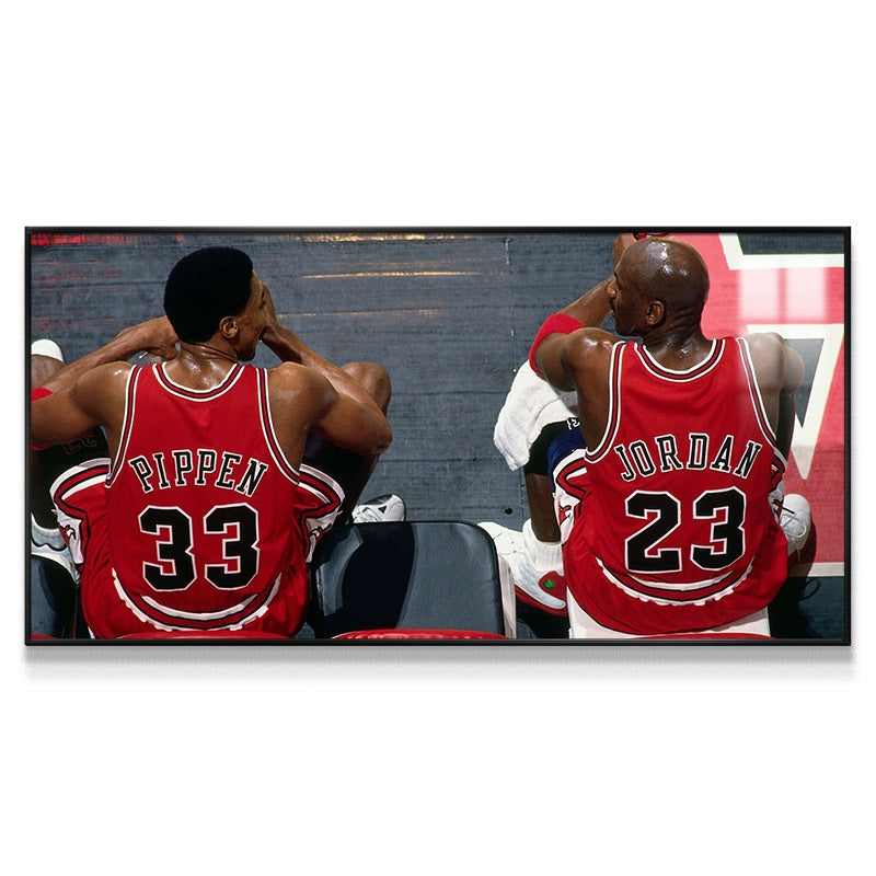 Scottie Pippen and Michael Jordan Wall Art