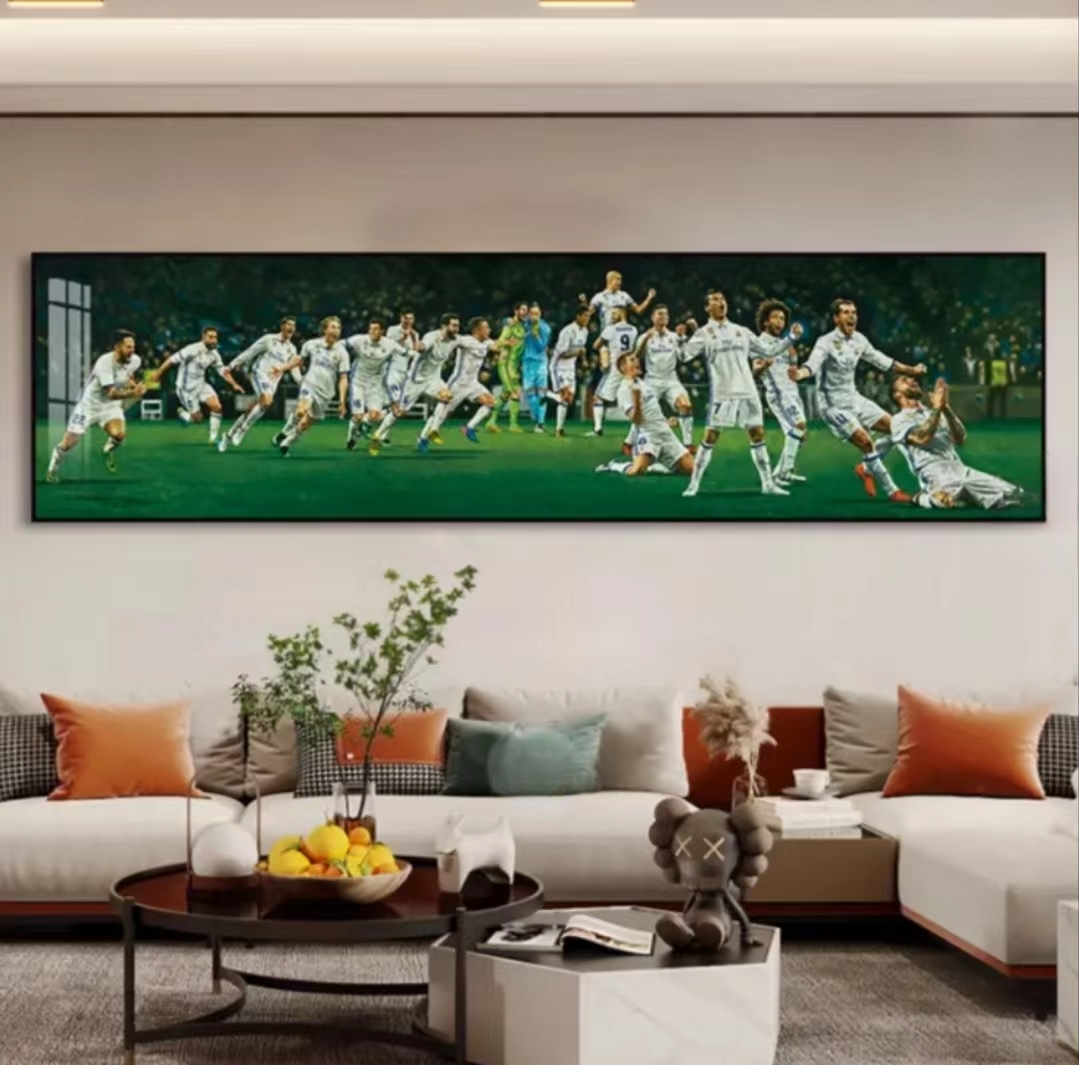 Arte de pared del Real Madrid