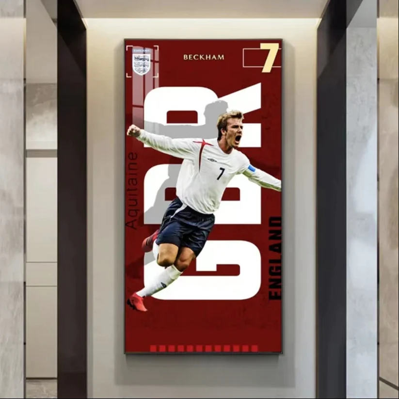 David Beckham Wall Art