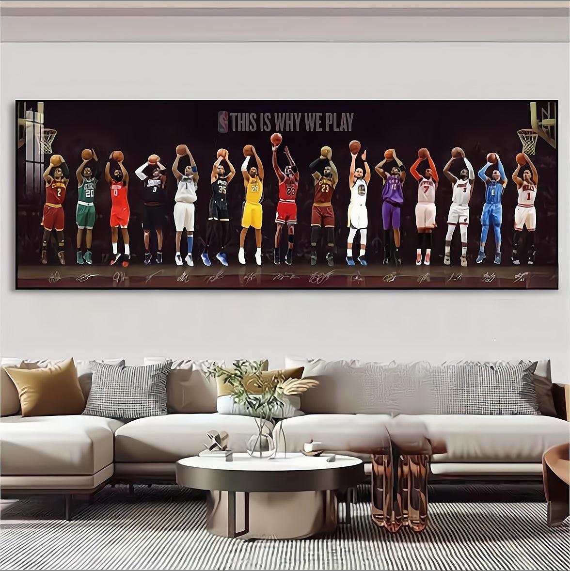 All-Basketball Star Wall Art