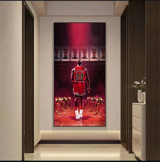 Arte de pared de Michael Jordan