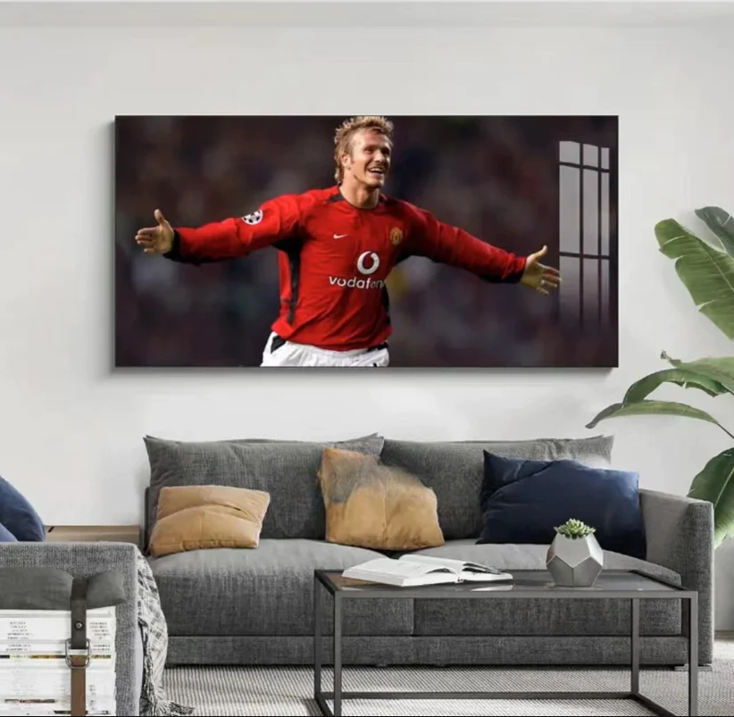 David Beckham Wandkunst