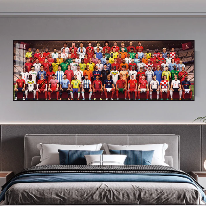 All-Football Star Wall Art