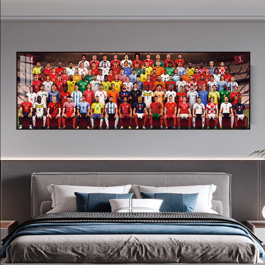 All-Football Star Wall Art