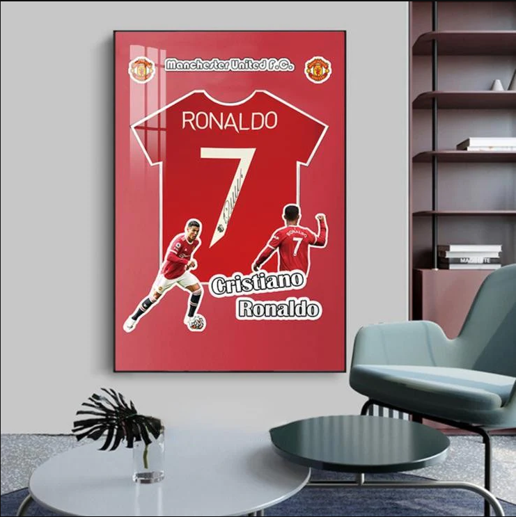 Cristiano Ronaldo's Jersey Wall Art (Graphic Jersey)