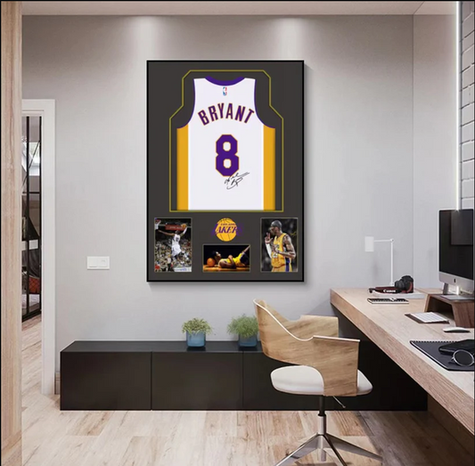 Kobe Bryant's Jersey Wall Art (Graphic Jersey）