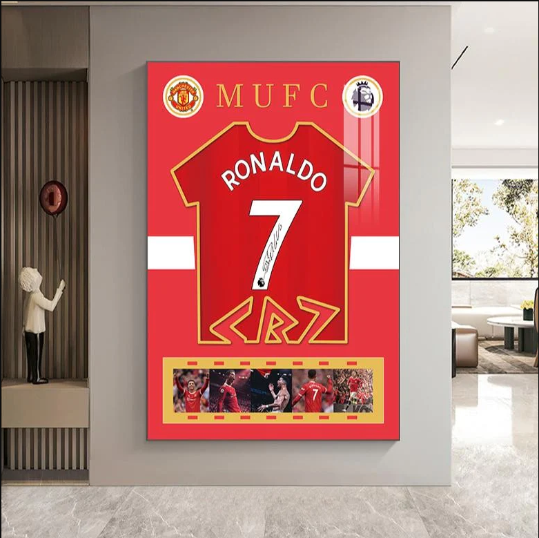 Cristiano Ronaldo's Jersey Wall Art (Graphic Jersey）