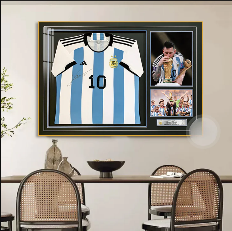 Lionel Messi's Jersey Wall Art (Graphic Jersey)