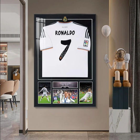 Cristiano Ronaldo's Jersey Wall Art (Graphic Jersey）